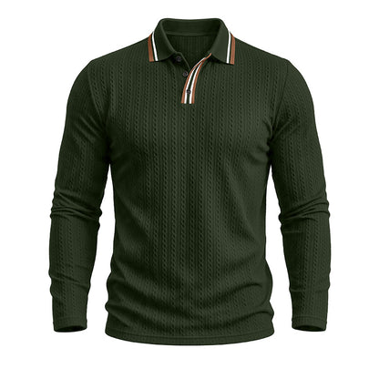 Matt Long Sleeve Polo Shirt