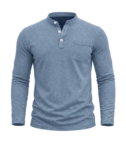 Redwood Vintage Wash Henley Shirt