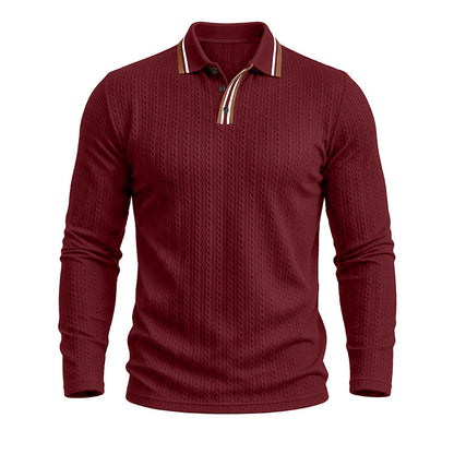 Matt Long Sleeve Polo Shirt