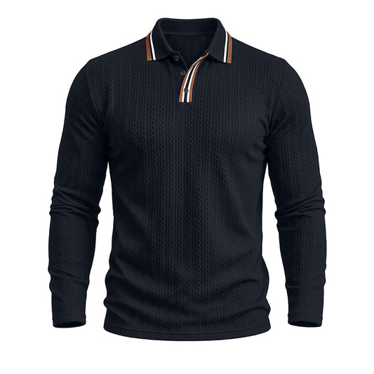 Matt Long Sleeve Polo Shirt