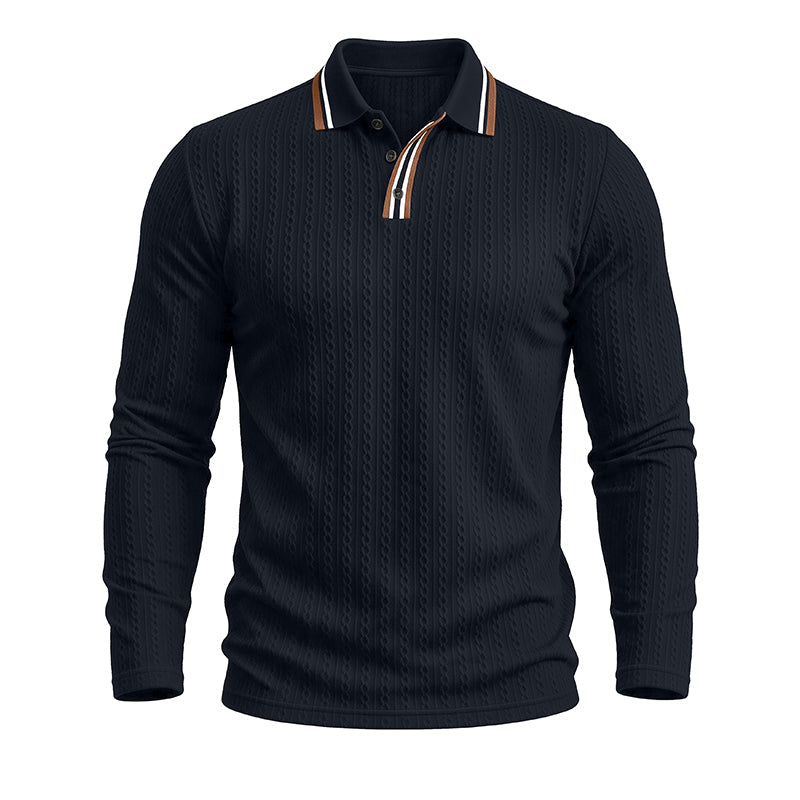 Matt Long Sleeve Polo Shirt
