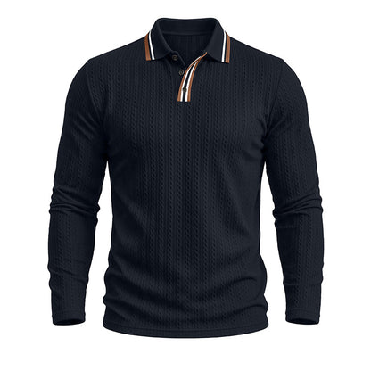 Matt Long Sleeve Polo Shirt