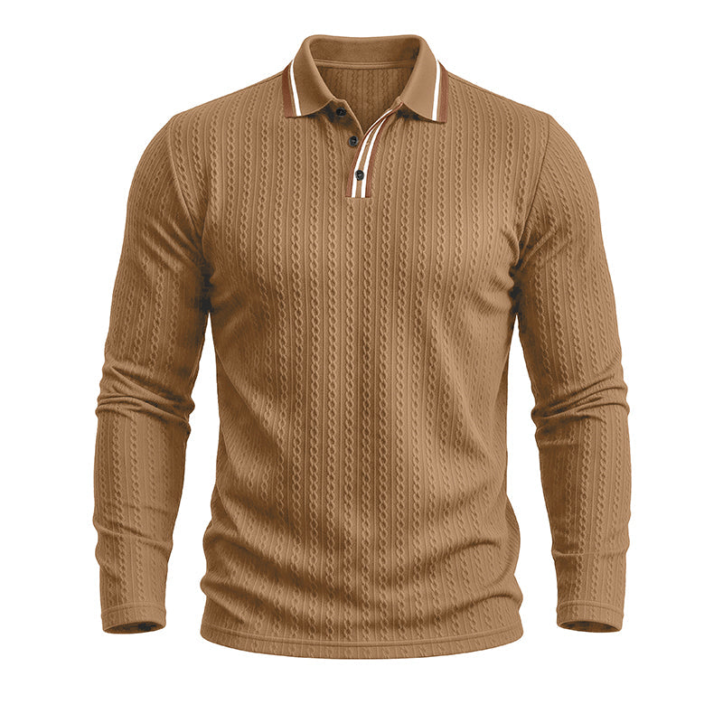 Matt Long Sleeve Polo Shirt