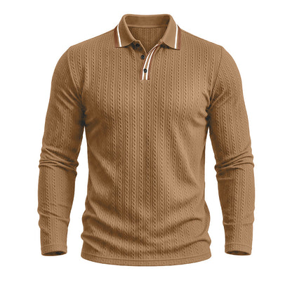 Matt Long Sleeve Polo Shirt