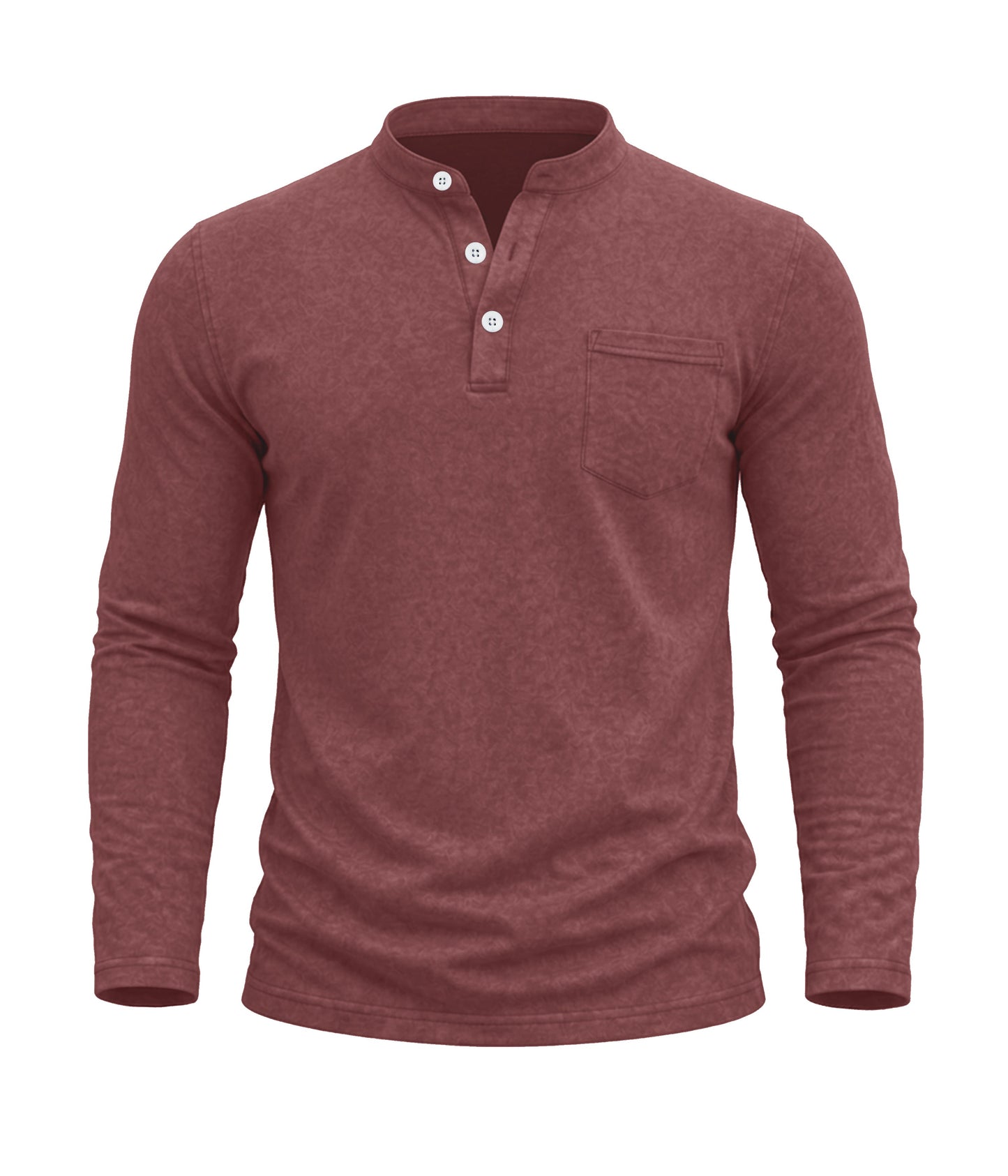 Redwood Vintage Wash Henley Shirt