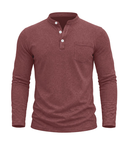 Redwood Vintage Wash Henley Shirt