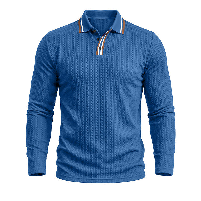 Matt Long Sleeve Polo Shirt