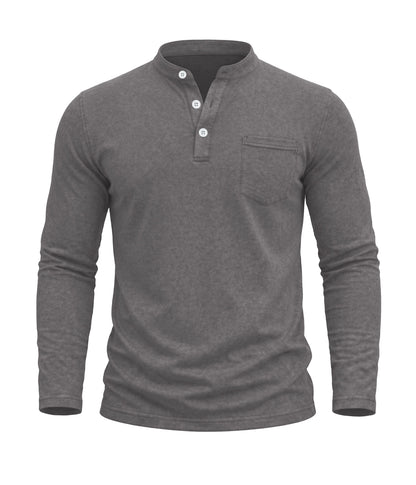 Redwood Vintage Wash Henley Shirt