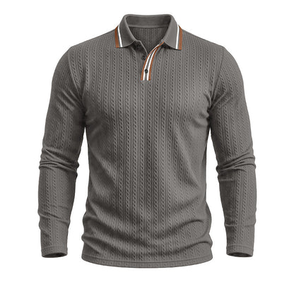 Matt Long Sleeve Polo Shirt