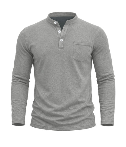 Redwood Vintage Wash Henley Shirt