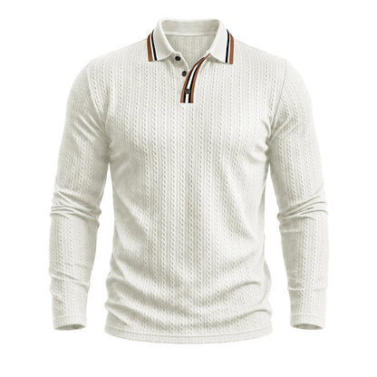 Matt Long Sleeve Polo Shirt