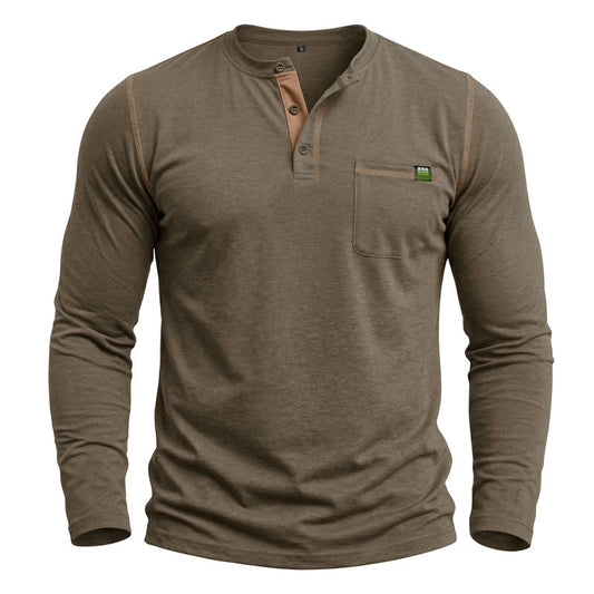 Carlisle Cotton Henley