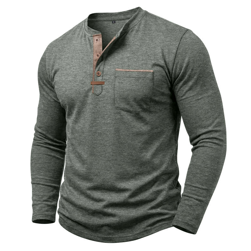 Luis Long Sleeve Henley
