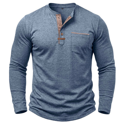 Luis Long Sleeve Henley