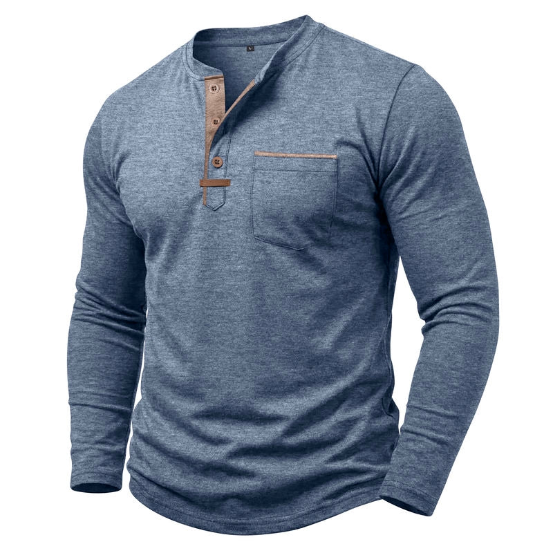 Luis Long Sleeve Henley