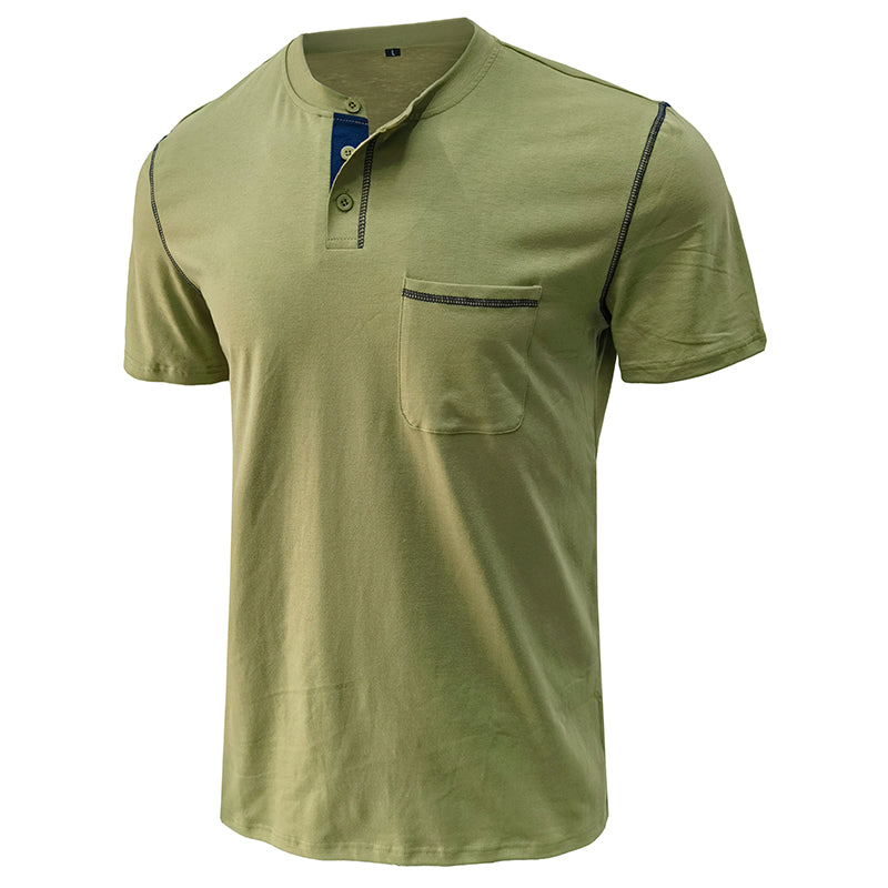 Spencer  Short Sleeve Henley