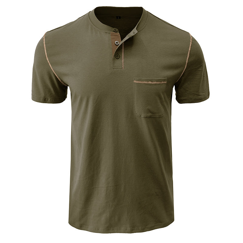 Spencer  Short Sleeve Henley