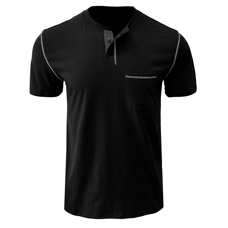 Spencer  Short Sleeve Henley