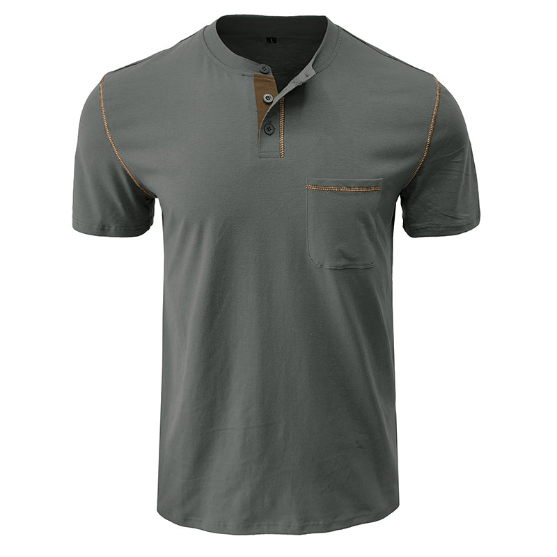 Spencer  Short Sleeve Henley