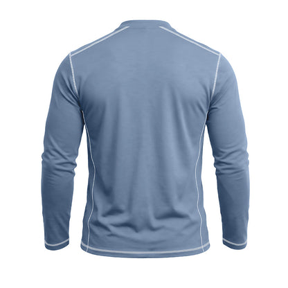 Daniel Long-Sleeve Henley T-Shirt