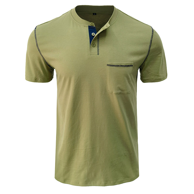 Spencer  Short Sleeve Henley