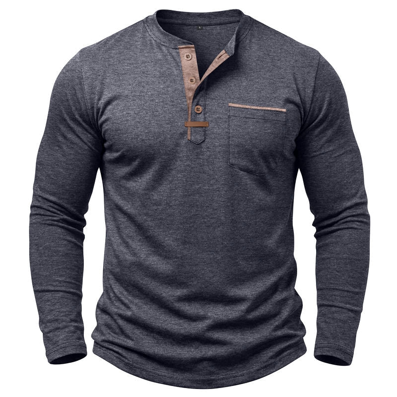 Luis Long Sleeve Henley