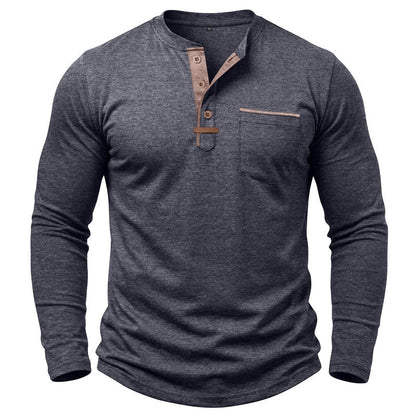 Luis Long Sleeve Henley