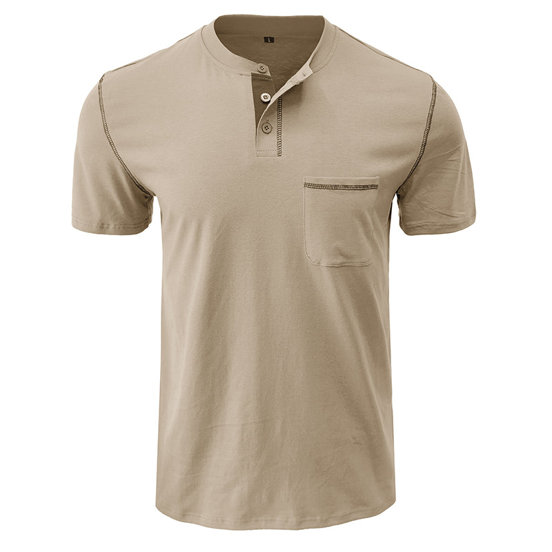 Spencer  Short Sleeve Henley