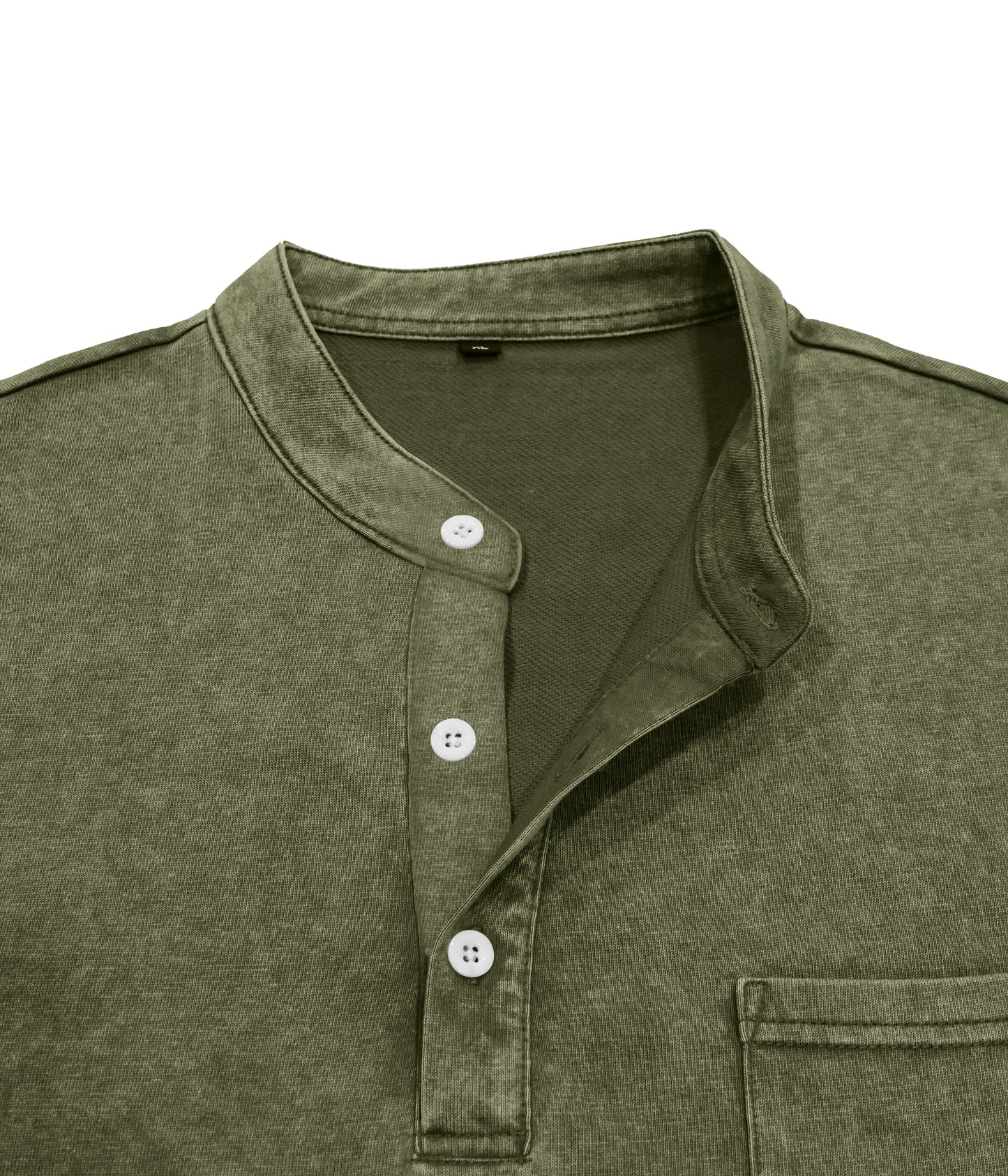 Redwood Vintage Wash Henley Shirt