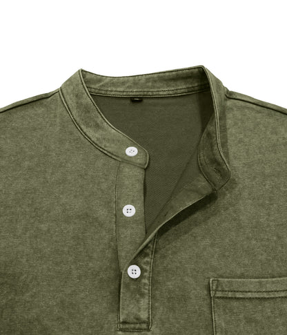 Redwood Vintage Wash Henley Shirt