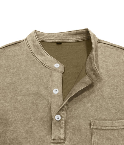Redwood Vintage Wash Henley Shirt