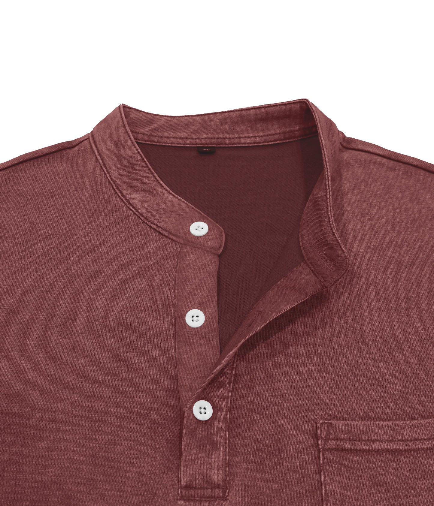 Redwood Vintage Wash Henley Shirt