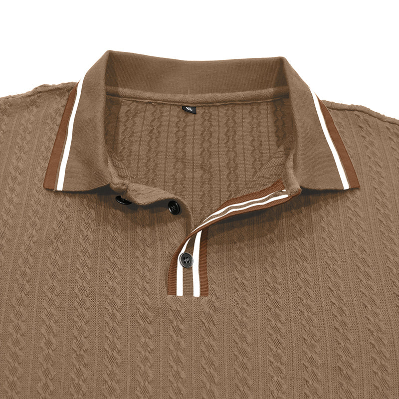 Matt Long Sleeve Polo Shirt