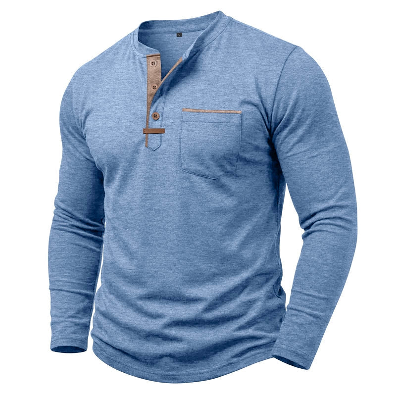 Luis Long Sleeve Henley