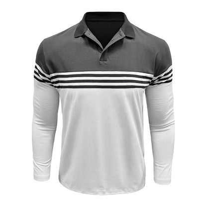 Classic Striped Panel T-Shirt