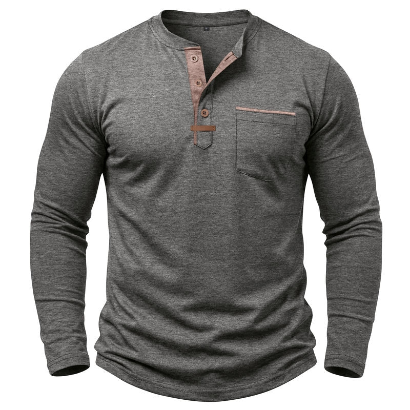 Luis Long Sleeve Henley