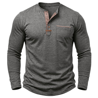 Luis Long Sleeve Henley