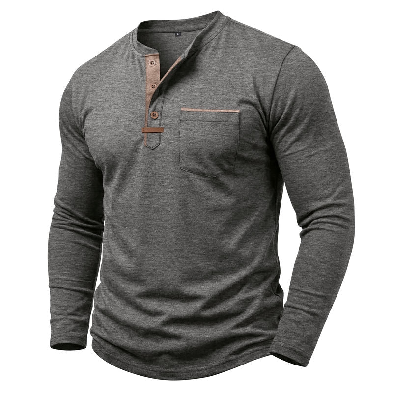 Luis Long Sleeve Henley