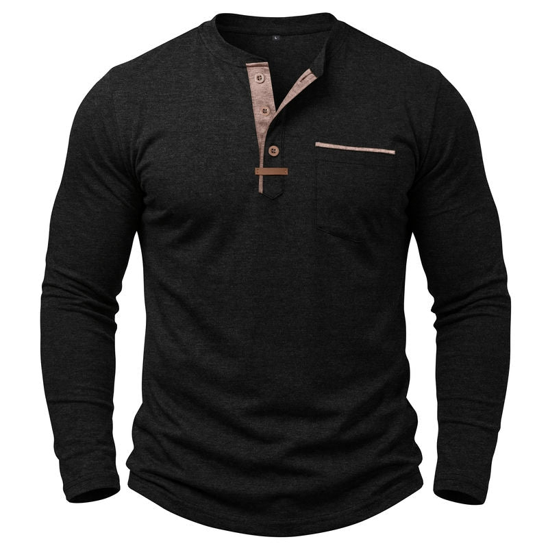 Luis Long Sleeve Henley