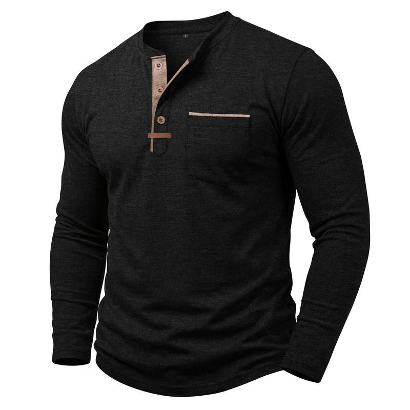 Luis Long Sleeve Henley